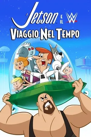 A Jetson család és a pankrátor robotok poszter
