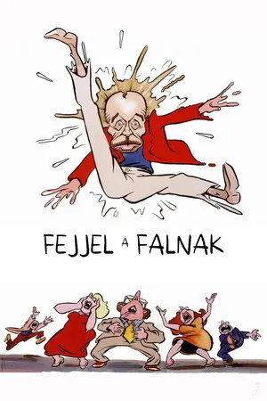 Fejjel a falnak