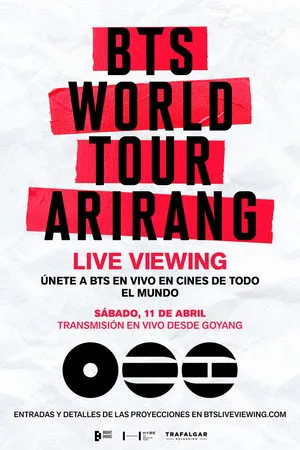 BTS: Élő koncert – Arirang poszter