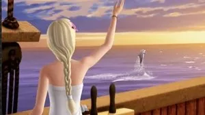 Barbie, a Sziget Hercegnője háttérkép
