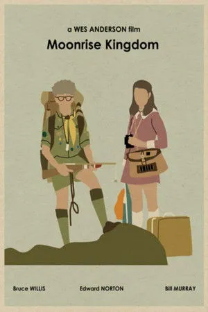Exploring the Set of 'Moonrise Kingdom' poszter