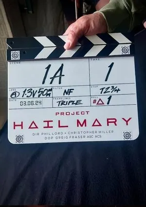 A Hail Mary-küldetés poszter