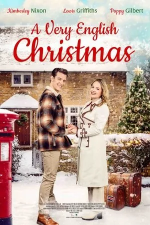 Karácsony angol módra poszter
