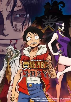 One Piece "3D2Y": Overcome Ace's Death! Luffy's Vow to his Friends poszter
