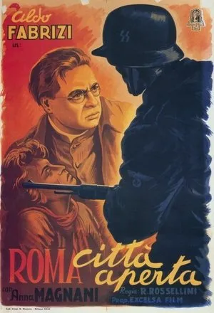 Róma nyílt város poszter