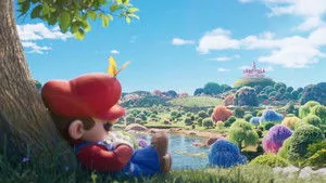 Super Mario Galaxis: A film háttérkép