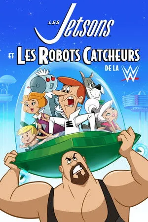 A Jetson család és a pankrátor robotok poszter