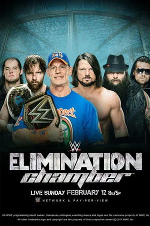 WWE Elimination Chamber 2017 poszter