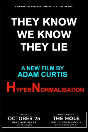 HyperNormalisation poszter