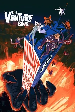The Venture Bros.: Páviánszívben vad vér pezseg poszter