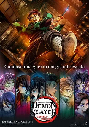 Demon Slayer: Kimetsu No Yaiba Infinity Castle poszter