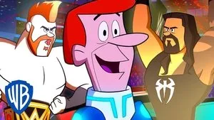 A Jetson család és a pankrátor robotok háttérkép