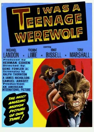 I Was a Teenage Werewolf poszter