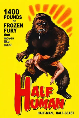 Half Human: The Story of the Abominable Snowman poszter