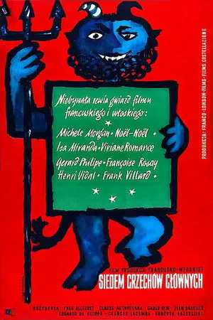 A hét főbűn poszter
