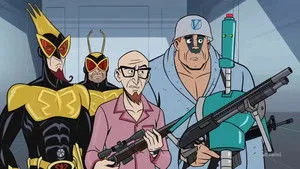 The Venture Bros.: Páviánszívben vad vér pezseg háttérkép