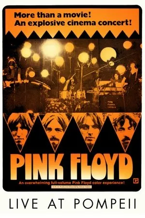 Pink Floyd: Live at Pompeii poszter