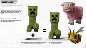 Egy Minecraft film háttérkép