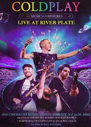Coldplay: Music of the Spheres - Live Broadcast from Buenos Aires poszter